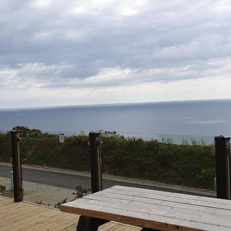 Sunset Sea View Chalet With Hot Tub Torpoint Extérieur photo