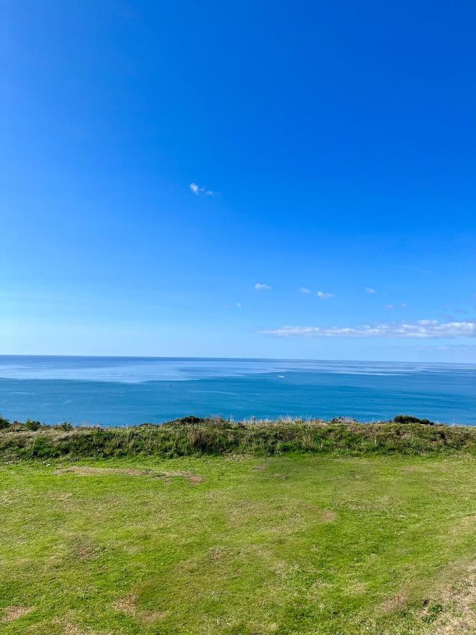 Sunset Sea View Chalet With Hot Tub Torpoint Extérieur photo